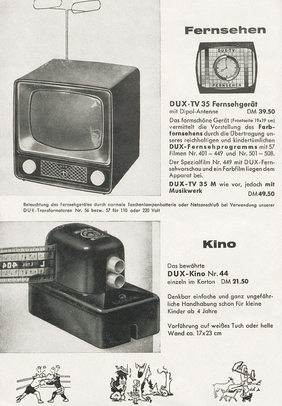 DUX Katalog Weihnachten 1958