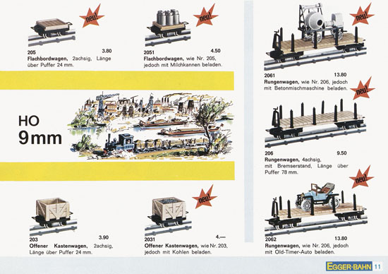 Egger-Bahn Katalog 1965-1966