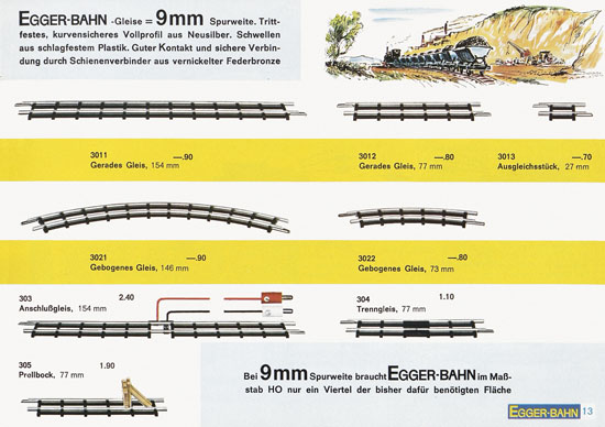 Egger-Bahn Katalog 1965-1966