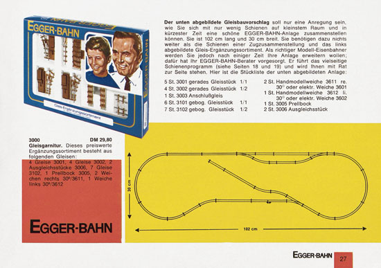 Egger-Bahn Katalog 1966-1967