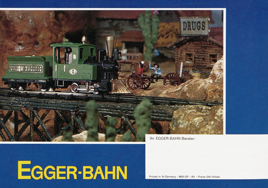 Egger-Bahn Neuheiten 1966