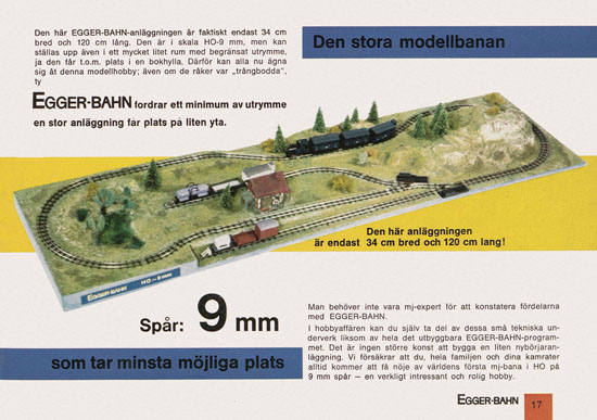 Egger-Bahn Katalog Sverige 1966-1967