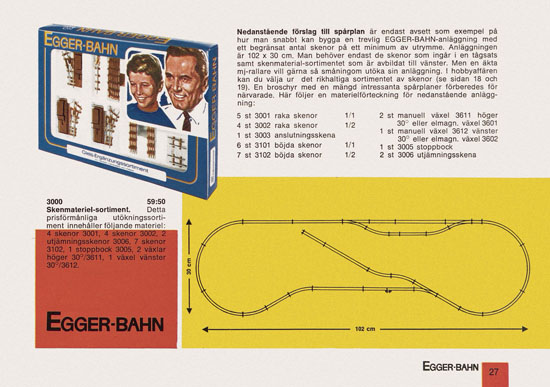 Egger-Bahn Katalog Sverige 1966-1967