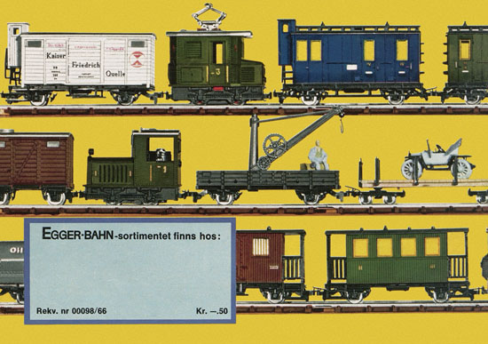 Egger-Bahn Katalog Sverige 1966-1967