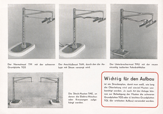 Eheim Trolley Bus H0 Katalog 1955