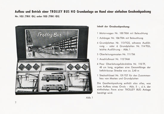 eheim Trolley-Bus 1956