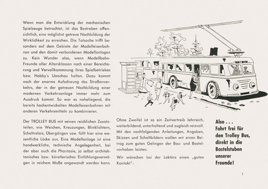 eheim Trolley-Bus 1957