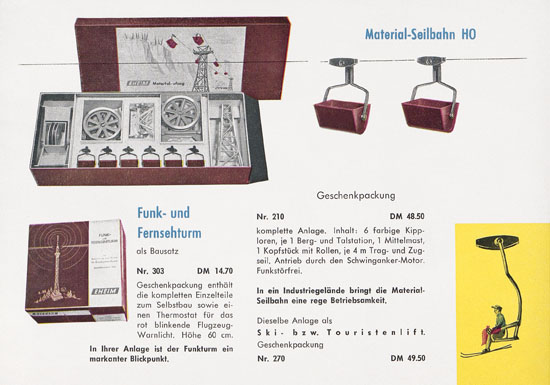 Eheim Modellspielwaren 1959