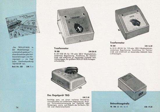 Eheim Modellspielwaren 1960