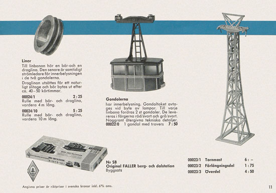 Eheim Modeller H0 Sverige 1962