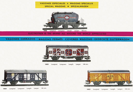 Electrotren Katalog 1972