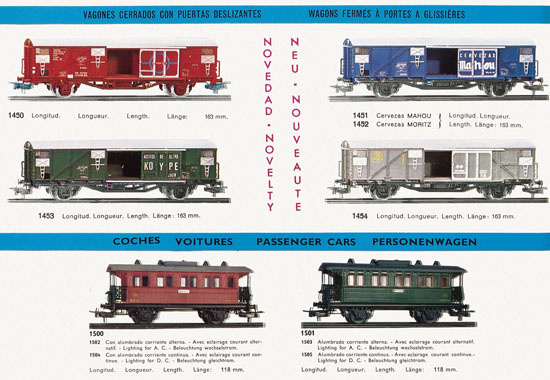 Electrotren Katalog 1972