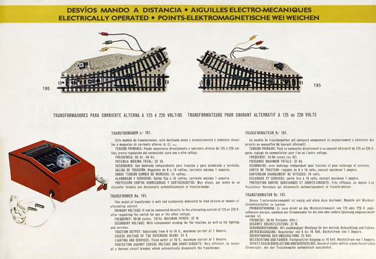 Electrotren Katalog 1973