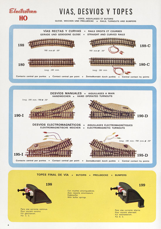 Electrotren Katalog 1978