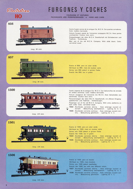 Electrotren Katalog 1978