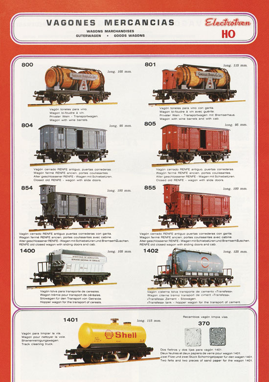 Electrotren Katalog 1981-1982