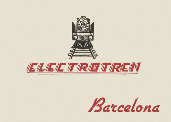 Electrotren catalogo 1953