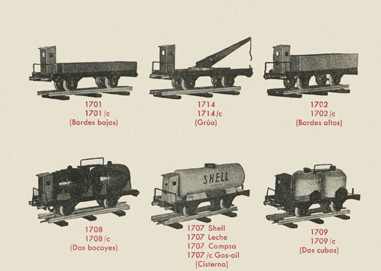 Electrotren catalogo 1953