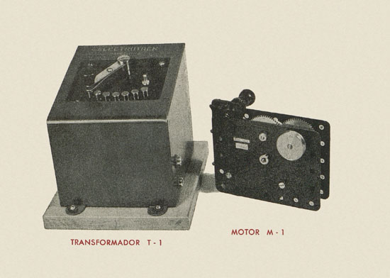 Electrotren catalogo 1953