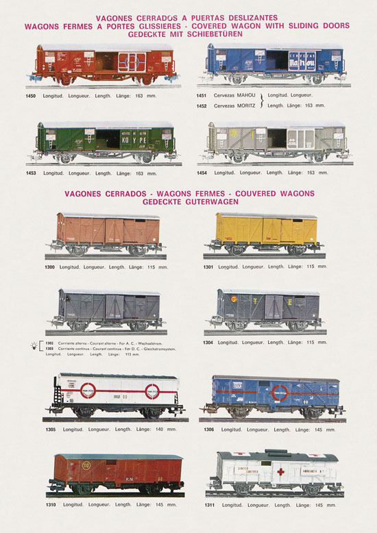 Electrotren Katalog 1976