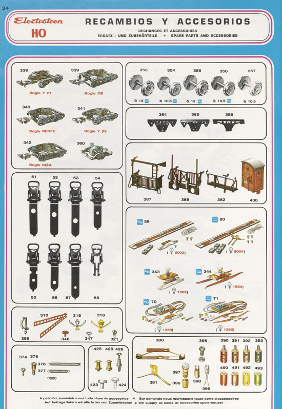 Electrotren Katalog 1984