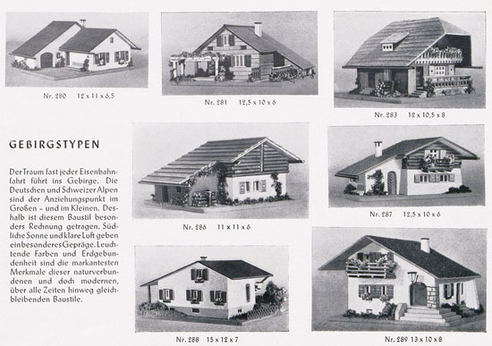 Faller Kollektion 1952