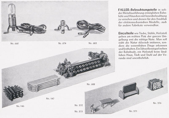 Faller Kollektion 1952