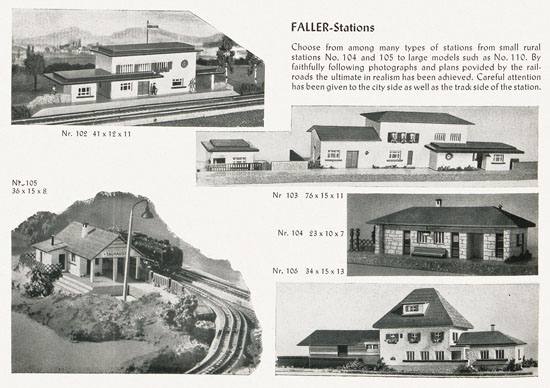 Faller Line 1952