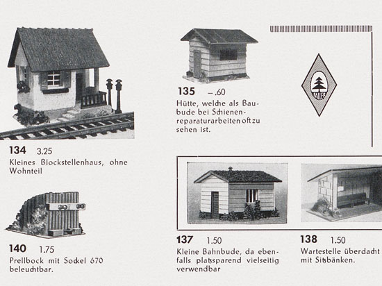 Faller Katalog 1954