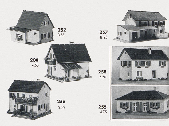 Faller Katalog 1954