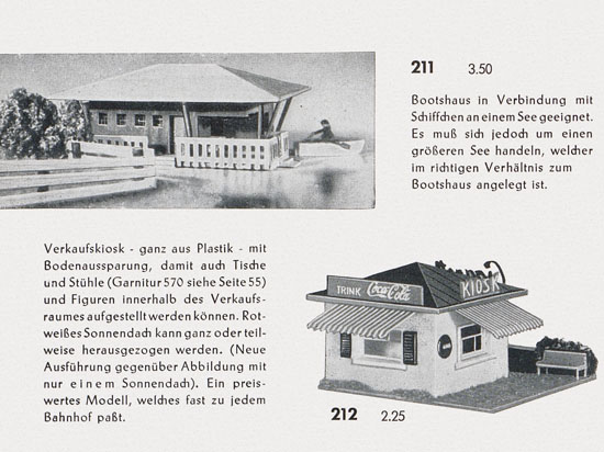 Faller Katalog 1954