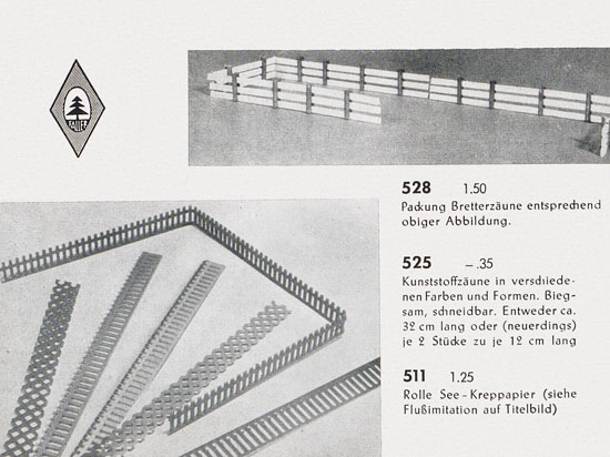 Faller Katalog 1954