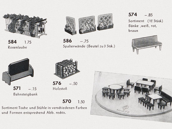 Faller Katalog 1954