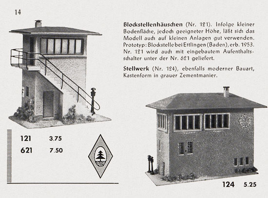 Faller Katalog 1955