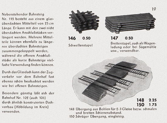 Faller Katalog 1955