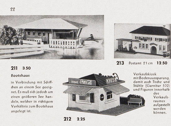 Faller Katalog 1955