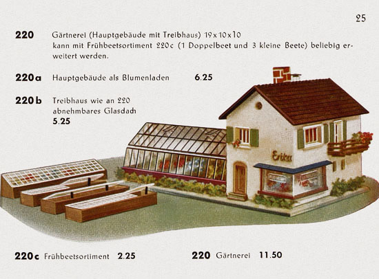 Faller Katalog 1955