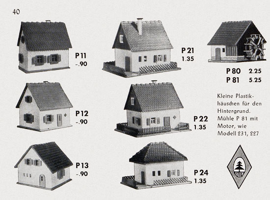 Faller Katalog 1955