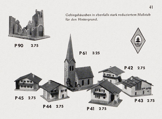 Faller Katalog 1955