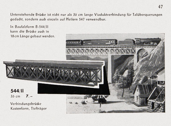 Faller Katalog 1955