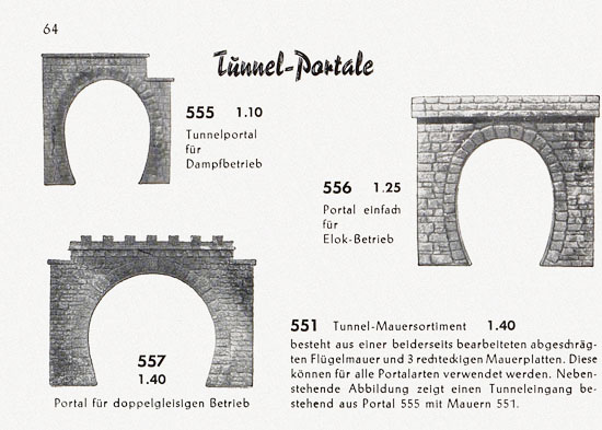 Faller Katalog 1957 857