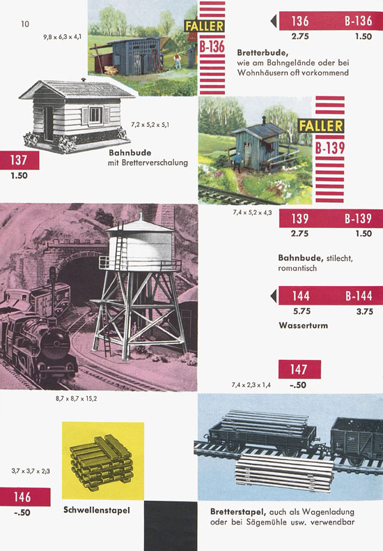 Faller Katalog 1959