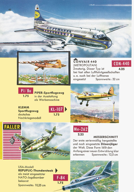 Faller Katalog 1959