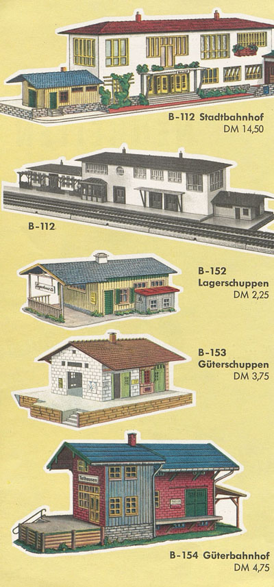 Faller Neuheiten-Katalog 1959