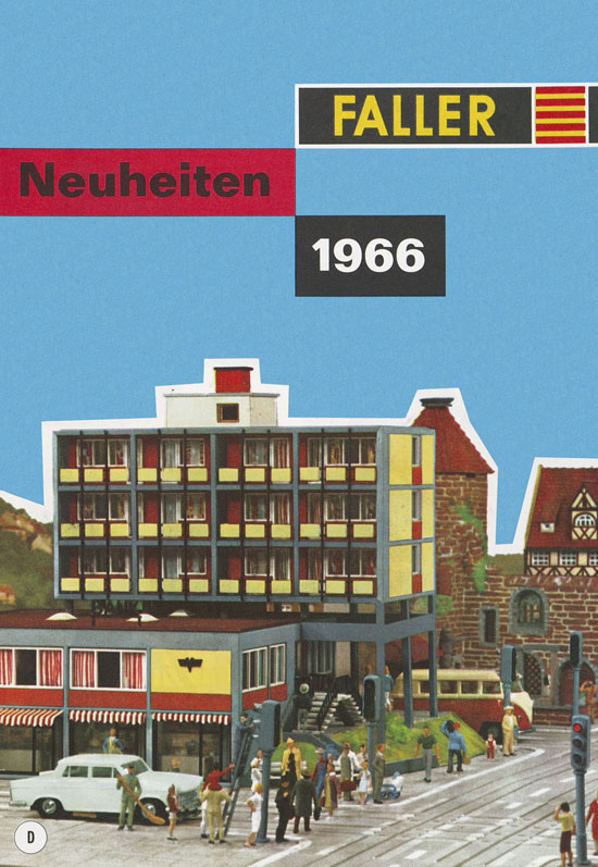 Faller Neuheiten-Katalog 1966