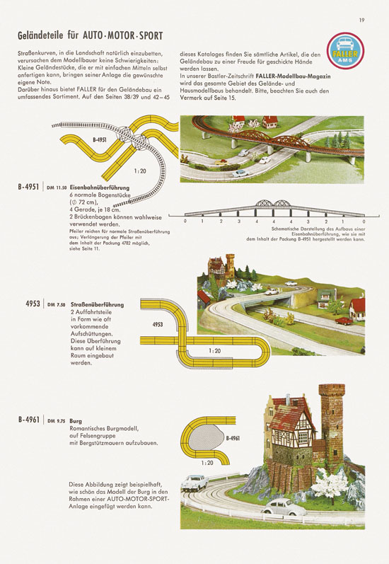 Faller Katalog 1967