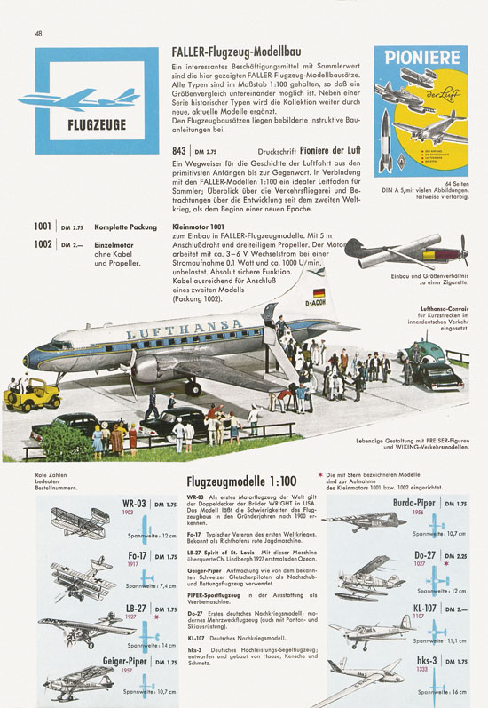 Faller Katalog 1967