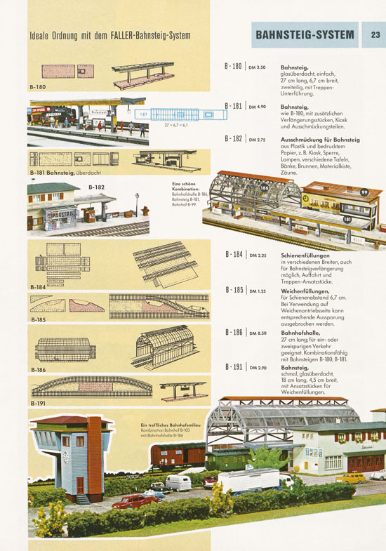 Faller Katalog 1969-1970