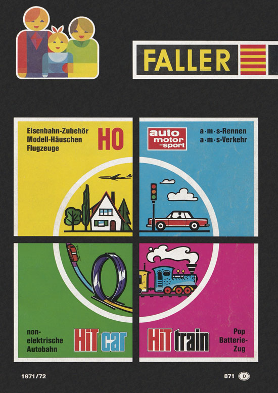 Faller Katalog 1971 871