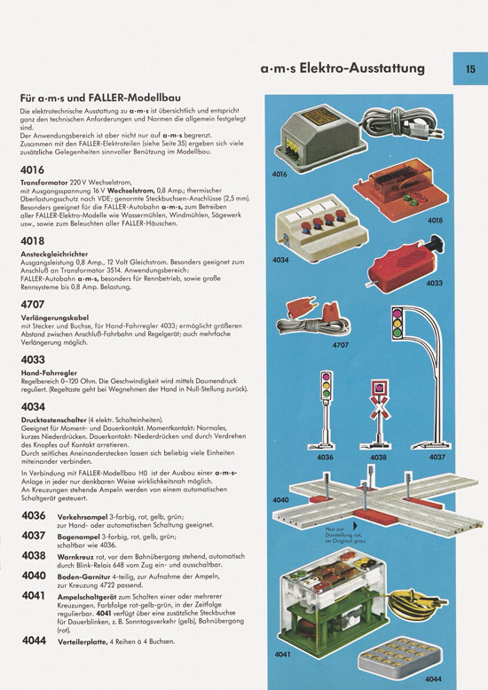 Faller Katalog 1971 871